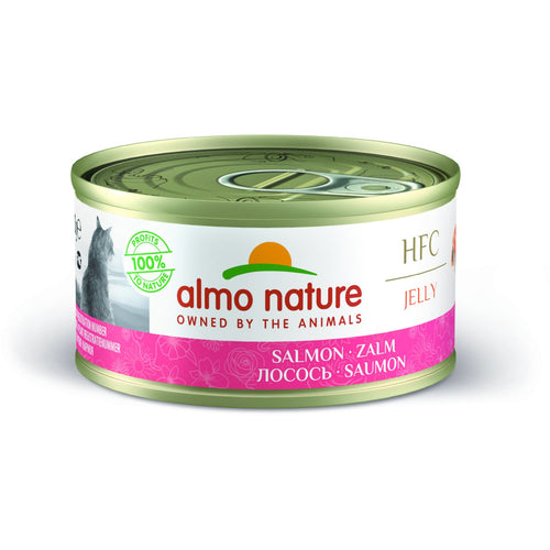 ALMO NATURE HFC Jelly konzerva za macke s lososom, 70g
