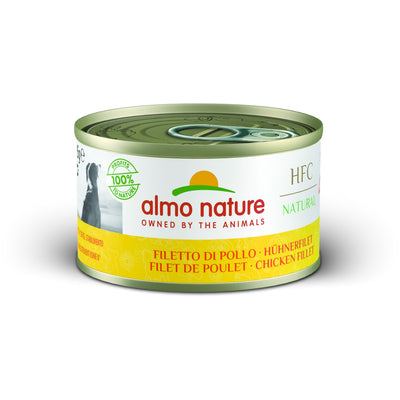 ALMO NATURE HFC Natural konzerva za pse s piletinom, 95g