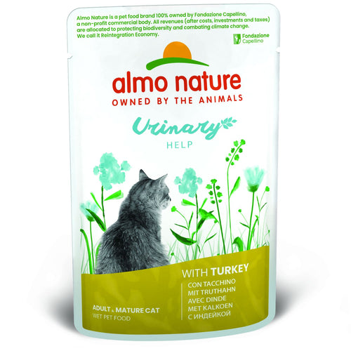 ALMO NATURE Holistic kesica za macke Urinary help, Curetina, 70g