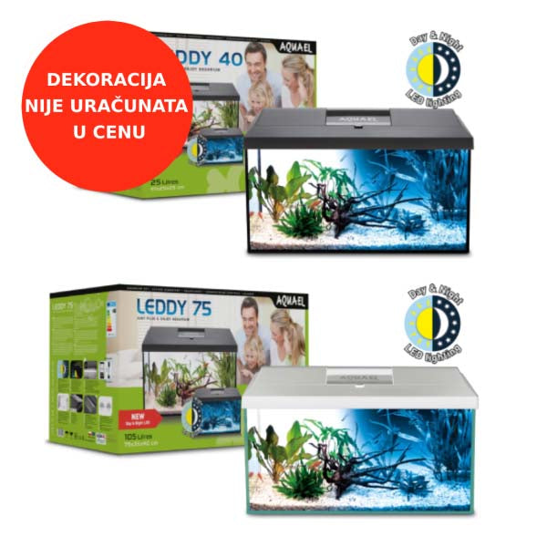 AQUAEL Akvarijum komplet Leddy Set D&N