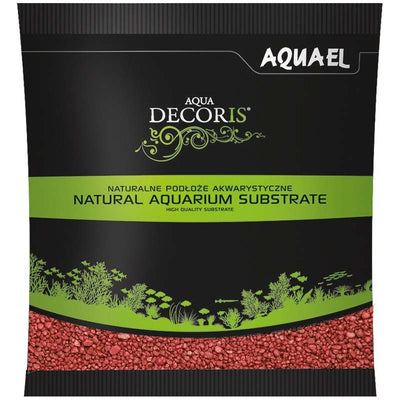 AQUAEL Podloga za akvarijum Aqua Decoris, Crvena, 1kg