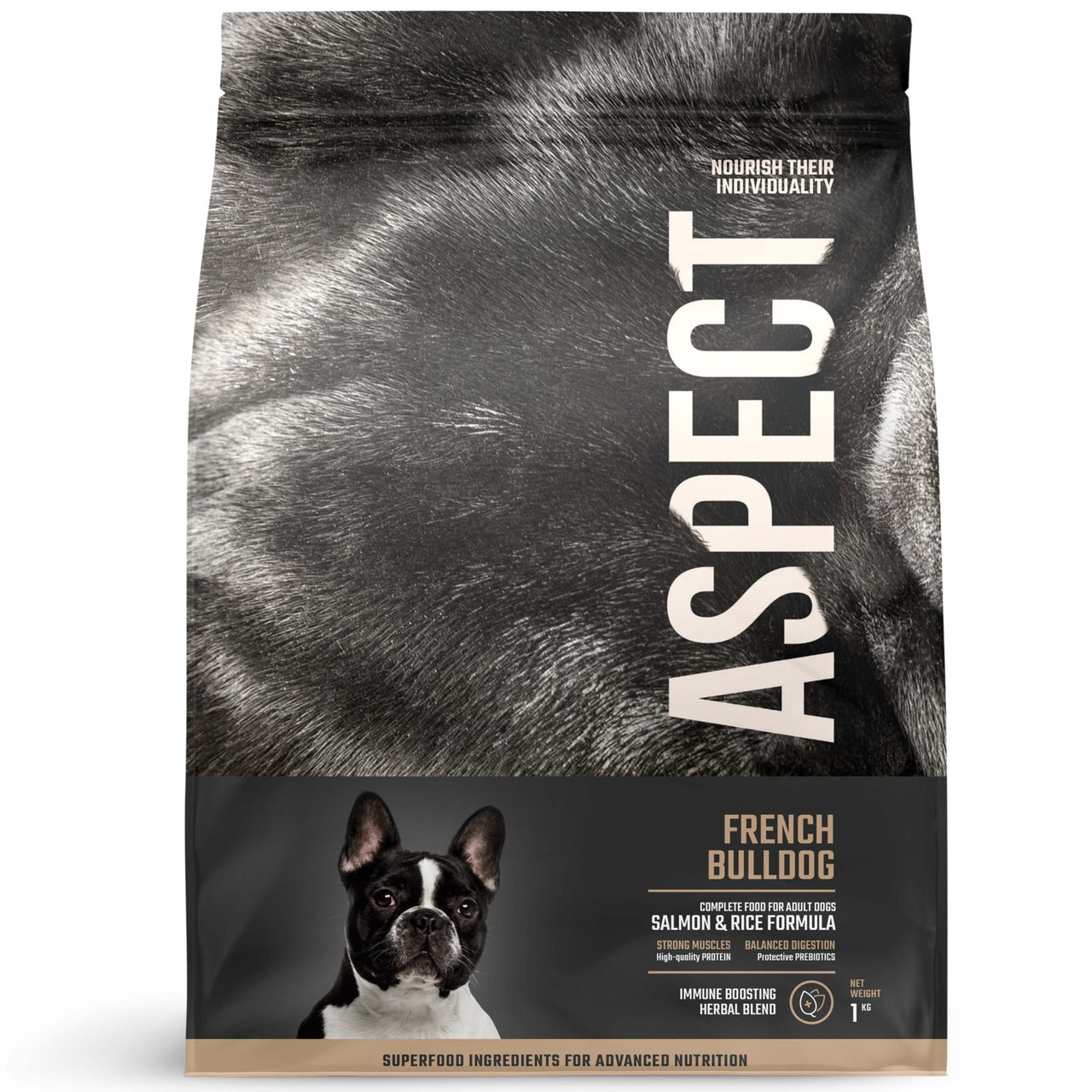 ASPECT French Bulldog, s lososom i pirincem