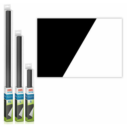 JUWEL Poster za akvarijum 3, crno/belo Small 60x30cm