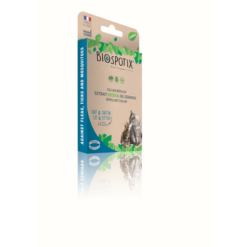 BIOSPOTIX Ogrlica za macke i macice antiparazitska 35cm