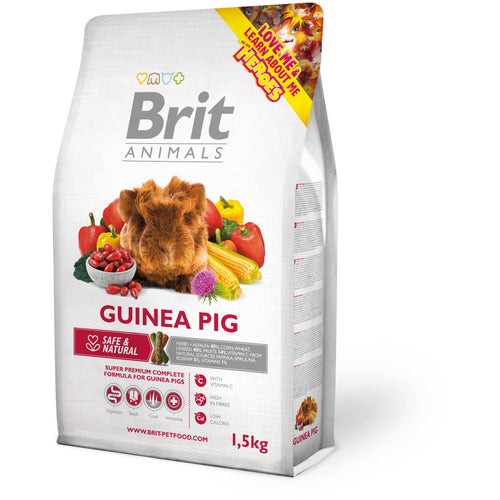 BRIT ANIMALS Guinea Pig, peletirana hrana za zamorcice, 1,5kg