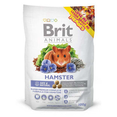 BRIT ANIMALS Hamster, peletirana hrana za hrcke, 100g
