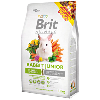 BRIT ANIMALS Rabbit JUNIOR, peletirana hrana za mlade kunice, 1,5kg