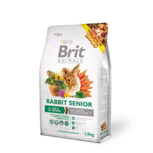 BRIT ANIMALS Rabbit SENIOR, peletirana hrana za starije kunice