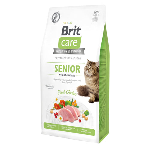 BRIT CARE Cat Senior Weight Control, bez zitarica