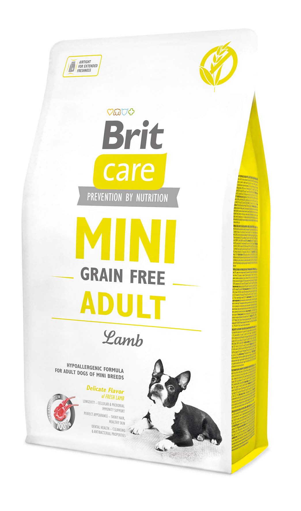 BRIT CARE Mini Adult, s jagnjetinom, bez zitarica