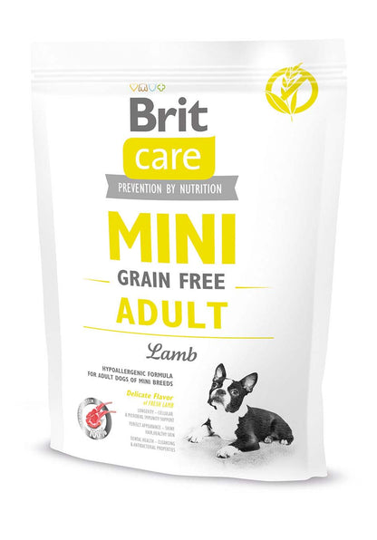BRIT CARE Mini Adult, s jagnjetinom, bez zitarica, 400g