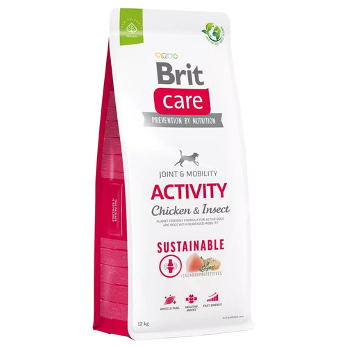 BRIT CARE Sustainable, Activity All Breed, s piletinom i insektima, 12kg