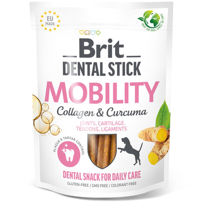BRIT Dental Sticks Mobility, stapici za pse sa kukurmom i kolegenom, 251g