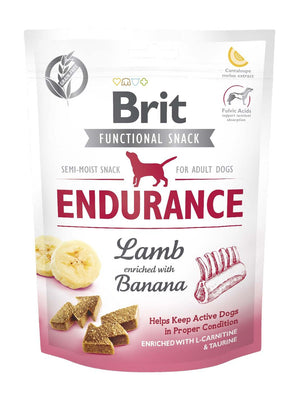 BRIT Functional poslastica za pse, Endurance s jagnjetinom i bananom, 150g