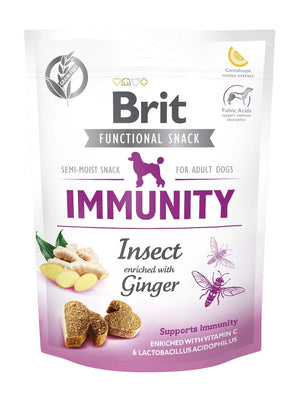 BRIT Functional poslastica za pse, Immunity s insektima i đumbirom, 150g