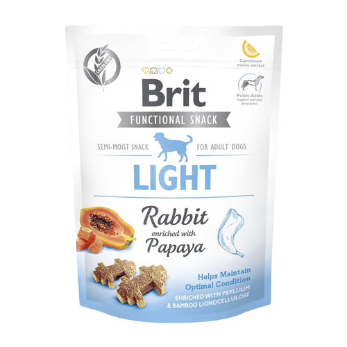 BRIT Functional poslastica za pse, Light sa zecetinom i papajom, 150g