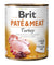 BRIT Pat & Meat, s komadićima ćuretine u pašteti, bez žitarica