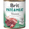 BRIT Pat & Meat, s komadićima srnetine u pašteti, bez žitarica