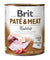 BRIT Pat & Meat, s komadićima zečetine u pašteti, bez žitarica