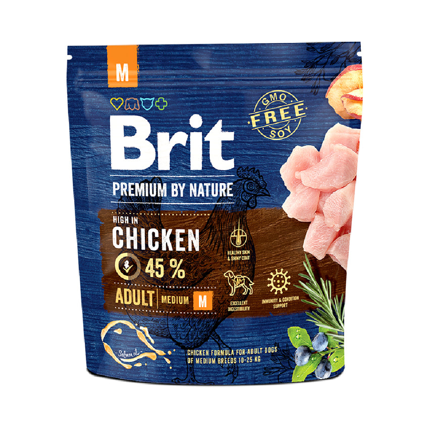 BRIT PREMIUM by Nature Adult Medium Breeds, 1kg