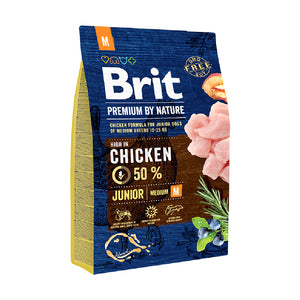 BRIT PREMIUM by Nature JUNIOR Medium Breeds, 3kg