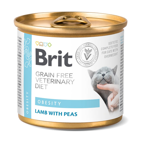BRIT VD Cat Obesity, za redukciju i regulaciju telesne mase, bez zitarica, 200g