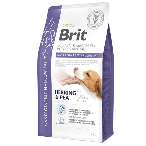 BRIT VD Dog Gastrointestinal Low fat, kod poremecaja varenja, bez zitarica, 2kg
