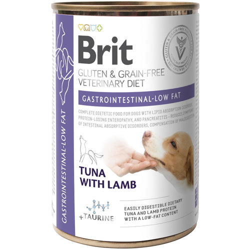 BRIT VD Dog Gastrointestinal Low Fat, kod poremecaja varenja, bez zitarica, 400g