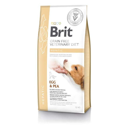 BRIT VD Dog Hepatic, podrska funkciji jetre, bez zitarica