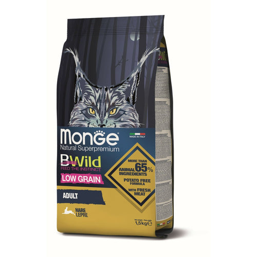 BWILD Hrana za macke Low Grain Zecetina - Adult Cat 1.5kg
