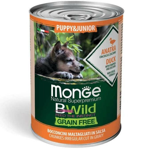 BWILD konzerva pacetina - PUPPY & JUNIOR 400g