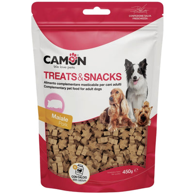 CAMON SnackBox Poslastice za pse Zvezdice, sa aromom svinjetine, 450g