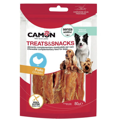 CAMON Treats&Snacks Poslastica za pse Pileci fileti 80g