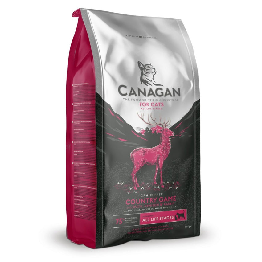 CANAGAN Country divljac, za macke, bez zitarica, 1,5kg