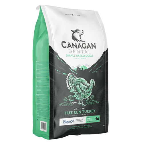 CANAGAN Dental Small Breed, curetina i piletina, za pse, bez zitarica