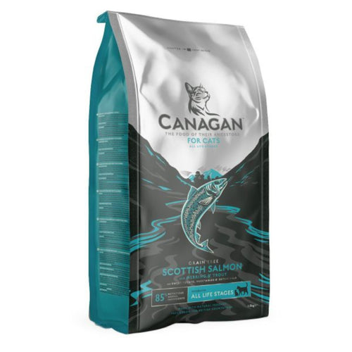 CANAGAN Skotski losos s haringom i pastrmkom, za macke, bez zitarica, 1,5kg