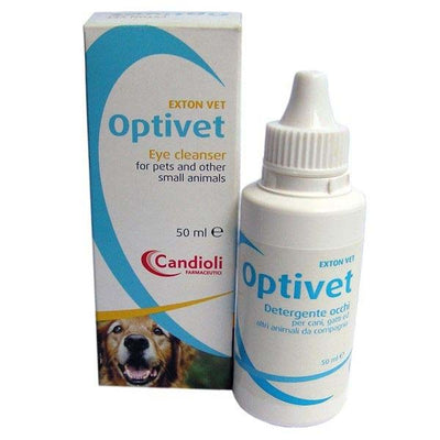 CANDIOLI Rastvor za pse i macke OptiVet, za ciscenje ociju (vestacke suze) 50ml