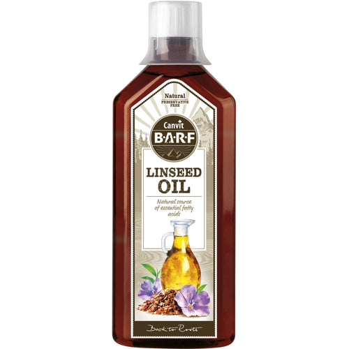 CANVIT Barf Ulje lanenog semena, prevencija upala, za pse, 500ml