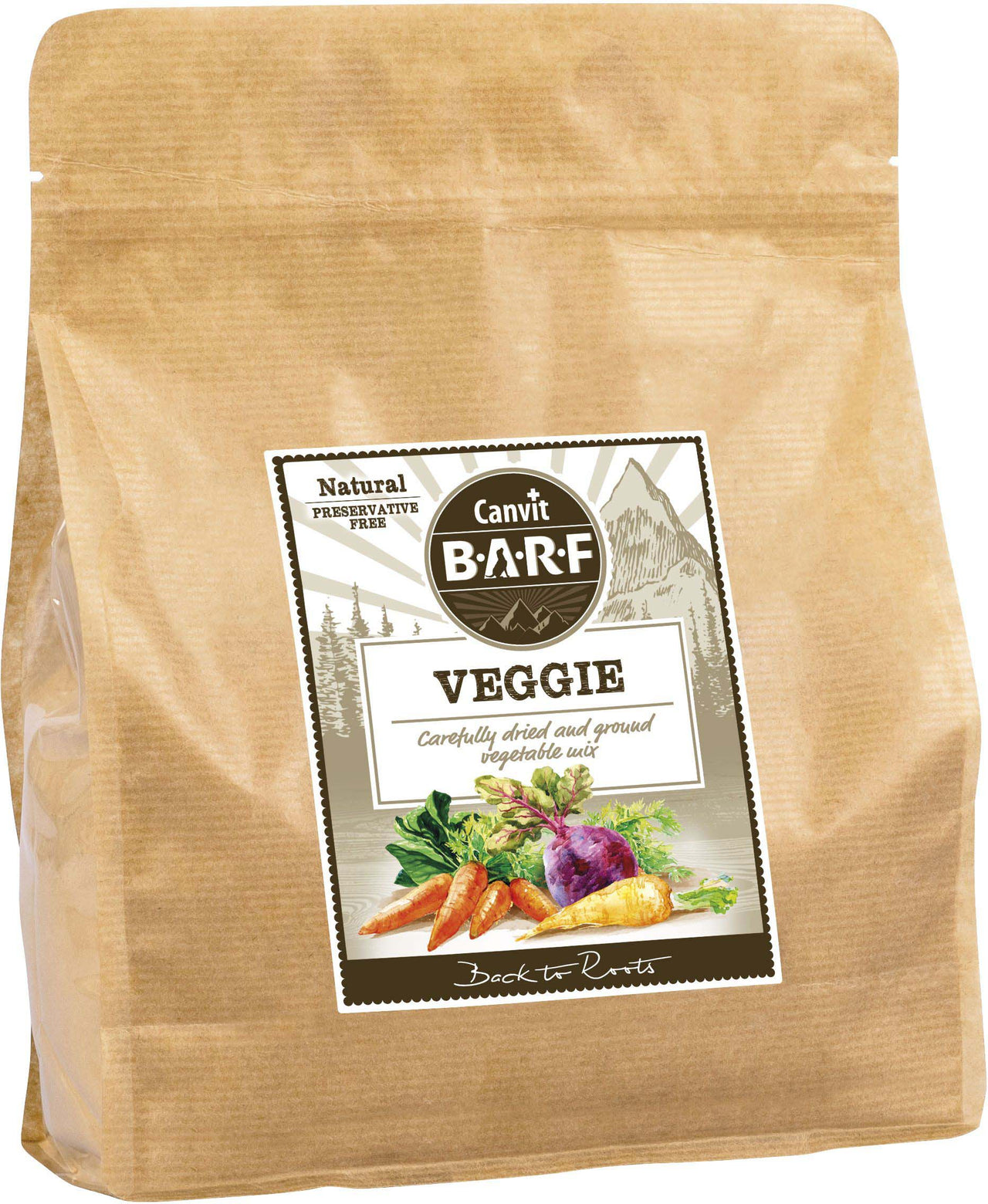 CANVIT Barf Veggie u prahu, suseno povrce, za pse, 800g