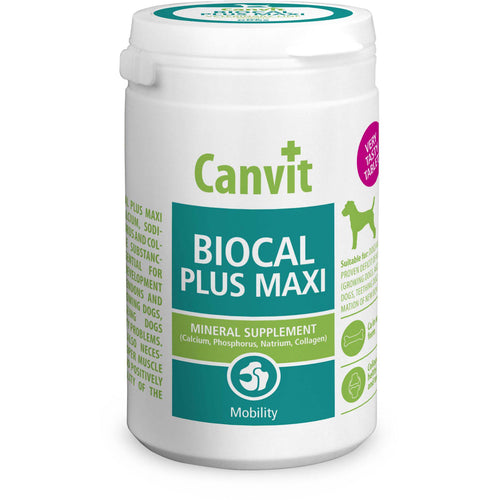 CANVIT Biocal Plus Maxi tablete - Mobility, za zglobove i tetive, za pse, 230g