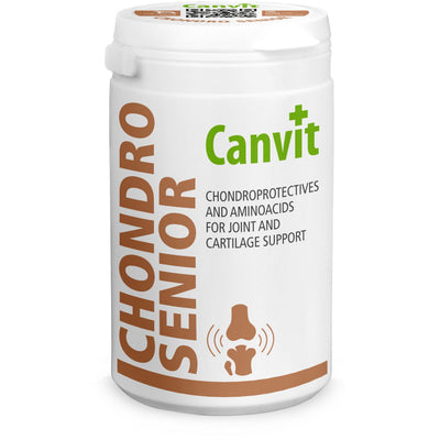 CANVIT Chondro Senior tablete - potpora zgobovima i kondiciji, za pse, 230g