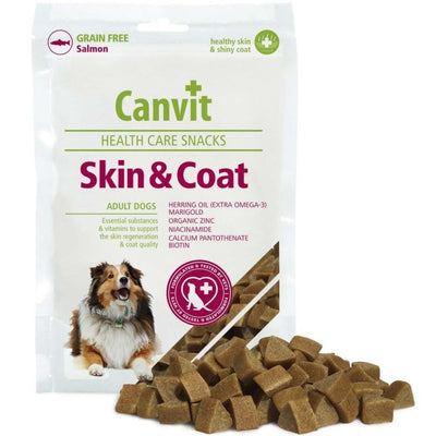 CANVIT Skin & Coat  poslastica za pse s Lososom, bez zitarica 200g