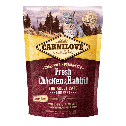 CARNILOVE Fresh Gourmand, Piletina i Zecetina, bez zitarica