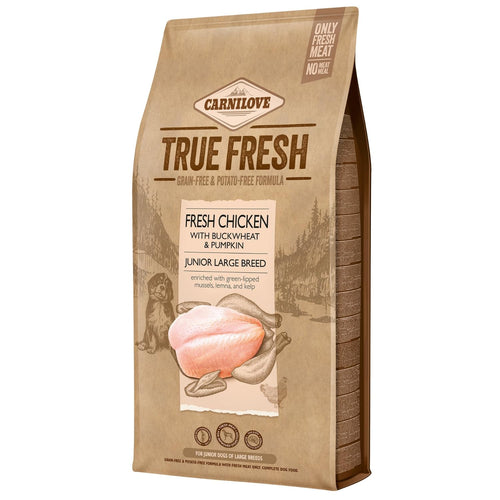 CARNILOVE True Fresh JUNIOR Large piletina, bez zitarica i krompira