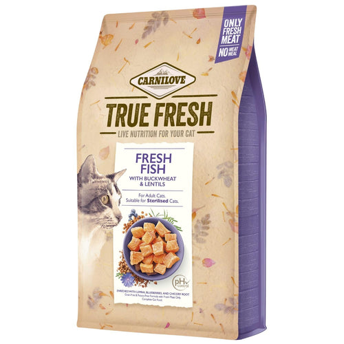 CARNILOVE True Fresh riba, bez zitarica i krompira