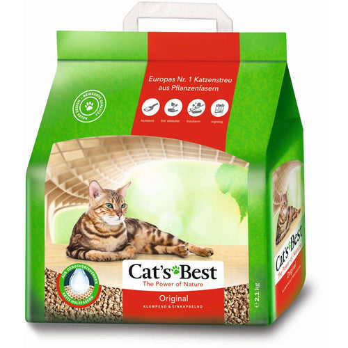 CATS BEST Posip za macke, drveni pelet Original