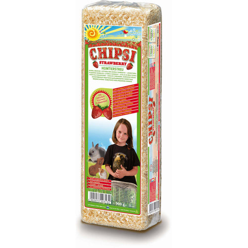 CHIPSI Piljevina za glodare Strawberry s Jagodom