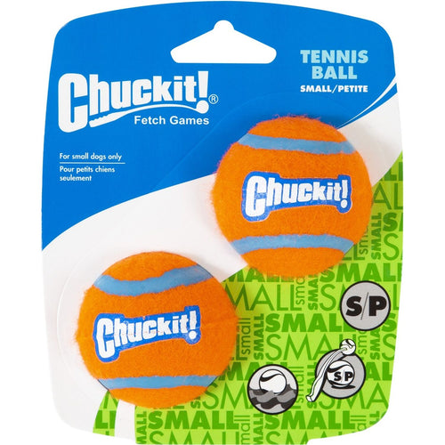 CHUCKIT! Igracka za pse Lopta Tenis, plutajuca, 2 kom, S, 5cm