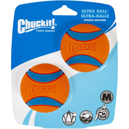 CHUCKIT! Igracka za pse Lopta Ultra, 2 kom, M, 6,5cm
