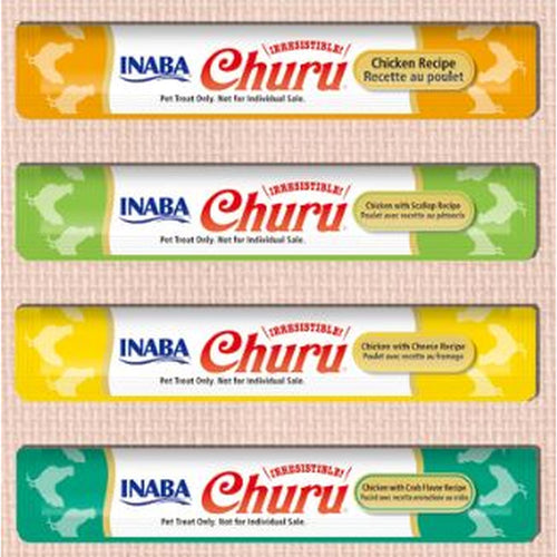 CHURU Box krema za macke, piletina u cetri vrste sosa, 14g 1kom